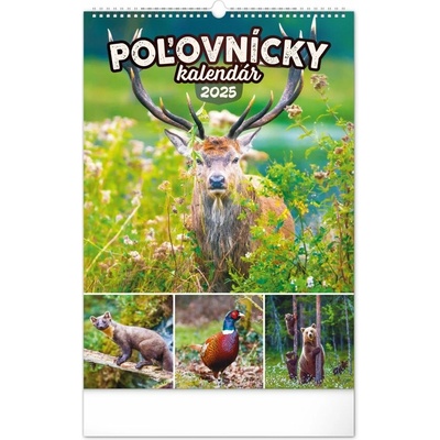 Poľovnícky nástenný 2025