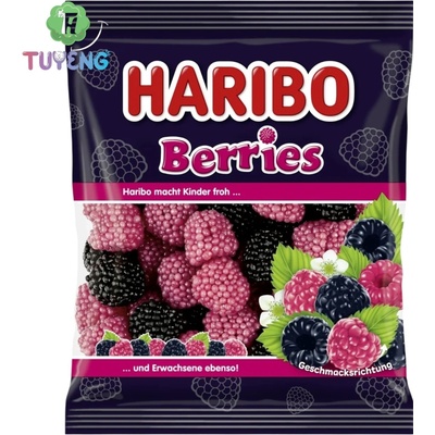 Haribo Berries želé Ostružina Malina 175 g
