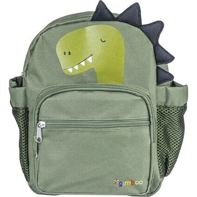Batoh, predškolský, s 3 priehradkami, „Gimboo“, dinosaurus, zelený 2795001PL 02