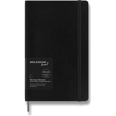 Moleskine Zápisník Smart Writing měkké desky A5 čistý černý – Hledejceny.cz