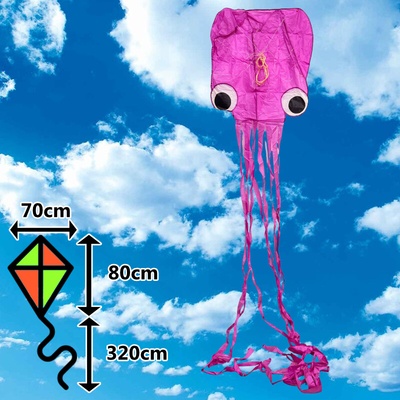 D&P Šarkan chobotnica fialová