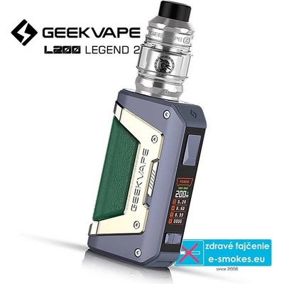 GeekVape Aegis LEGEND 2 200W grip Full Kit 0 mAh Grey 1 ks