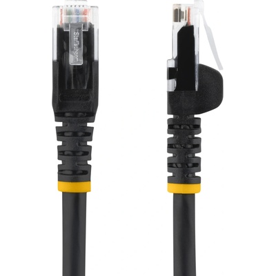 Startech N6LPATCH5MBK LSZH CAT6 Ethernet 10 Gigabit Snagless RJ45 100W PoE Network Patch with Strain Relief CAT 6 10GbE UTP 5m černý
