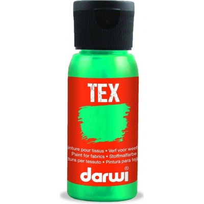 Darwi TEX Farba na textil 100050643 zelená moos 50 ml