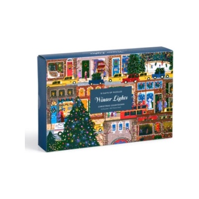 Joy Laforme Winter Lights 12 Days of Puzzles Holiday Countdown