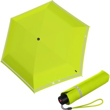 Knirps rookie lime reflective lehký skládací deštník zelený