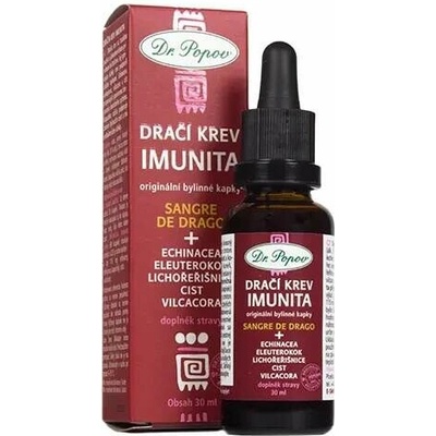 Dr. Popov Dračí krev-Sangre de Drago Imunita 30 ml