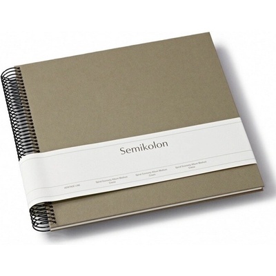Spiral Economy Album Medium cream fango