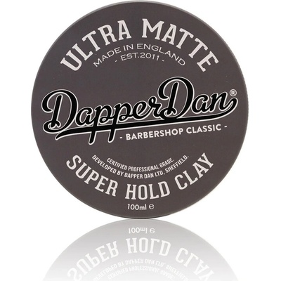 Dapper Dan matná hlina na vlasy Ultra Matte Super Hold Clay Pomade 100ml