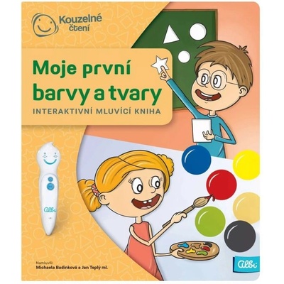 Albi Kouzelné čtení Kniha Moje první barvy a tvary – Hledejceny.cz