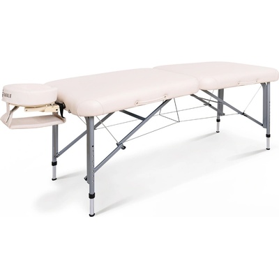 Fabulo Dynamic Skladací masážny stôl Farba: krémová 184 x 71 cm 16 kg 2 farby