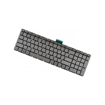 HP Pavilion 15-cc504nc klávesnice na notebook CZ/SK Stříbrná, Bez rámečku