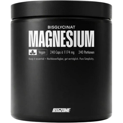 Big Zone Magnesium Bisglycinat 120 kapslí