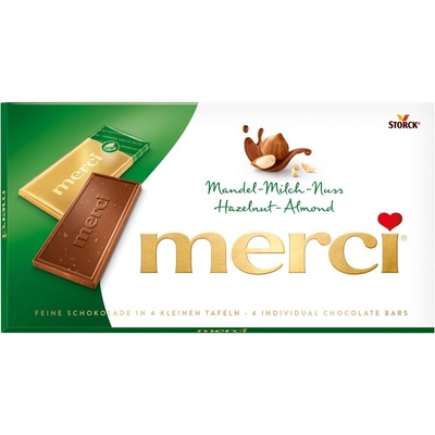 Merci Mandel-Milch-Nuss 100 g