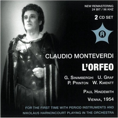 Orch Auf Historichen - Monteverdi - L' Orfeo CD – Hledejceny.cz