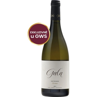 Gala Sauvignon Blanc pozdní sběr Hermes 2021 13,5% 0,75 l (holá láhev)