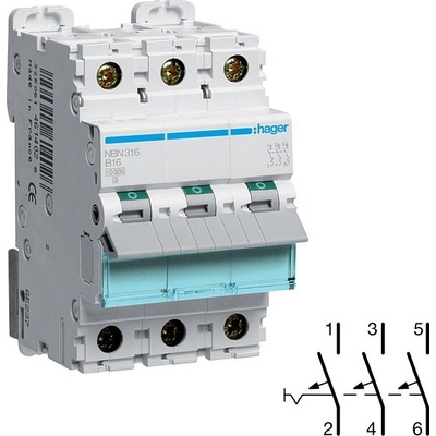 Hager NBN316 16A B