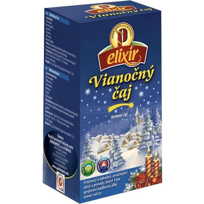 AGROKARPATY Vianočný čaj čistý prírodný produkt 20 x 1,5 g