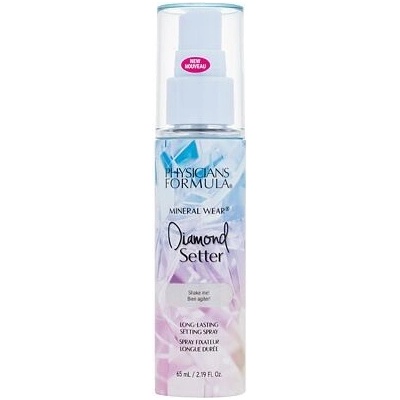 Physicians Formula Mineral Wear Diamond Setter hydratační a rozjasňující fixační sprej 65 ml