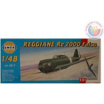 Směr Model letadlo Reggiane RE2000 Falco stavebnice letadla 1:48