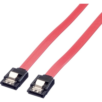 Kabel k HDD datový SATA 6 Gb/s, 1m, západky