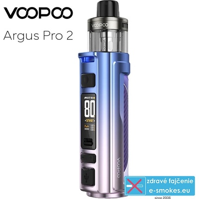 VooPoo Argus Pro 2 Pod Kit 3000 mAh Sky Purple 1 ks