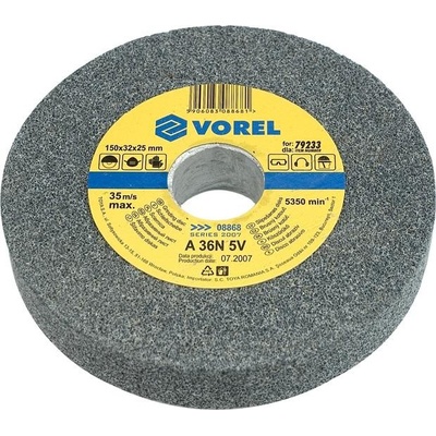 Vorel Kotouč brusný 150 x 12,7 x 16 mm TO-08865