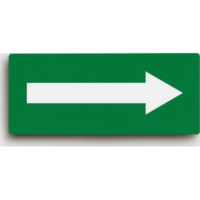 Traiva s.r.o Směrová šipka k uzávěru Verze: Samolepka 210 x 80 mm tl. 0.1 mm - Kód: 01560