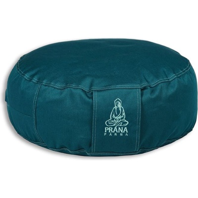 PRÁNA Meditačný vankúš s poťahom modrozelená 36x12