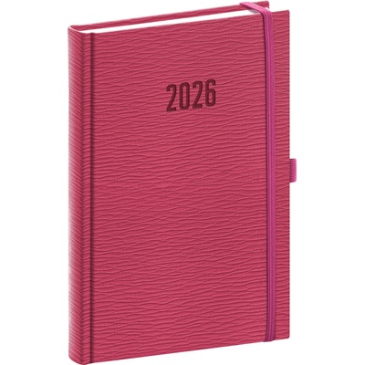 Rivoli A5 Denní 2026 růžová