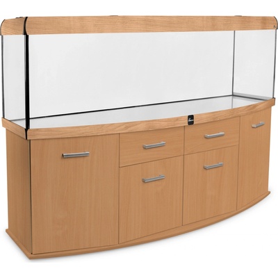 Diversa Solid LED akvarijní set vypouklý buk 720 l