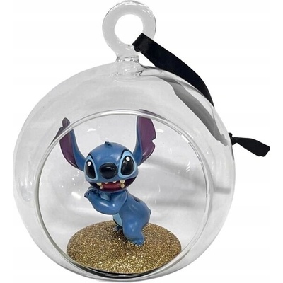 Disney Vianočná guľa zdobená, Súprava mix vzorov 1 cm 1 ks