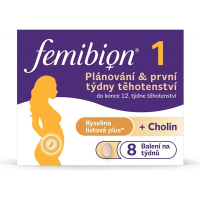 Femibion 1 Plánování a první týdny těhotenství 56 tablet