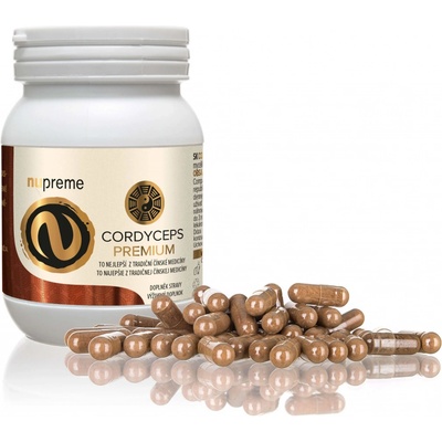 Nupreme Cordyceps extrakt 100 kapsúl