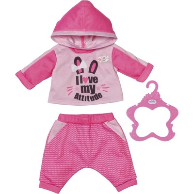 Zapf Creation BABY born Růžová teplákovka – Hledejceny.cz