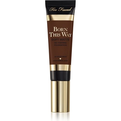 Too Faced Born This Way Soft Matte Foundation zmatňujúci make-up Ganache 30 ml