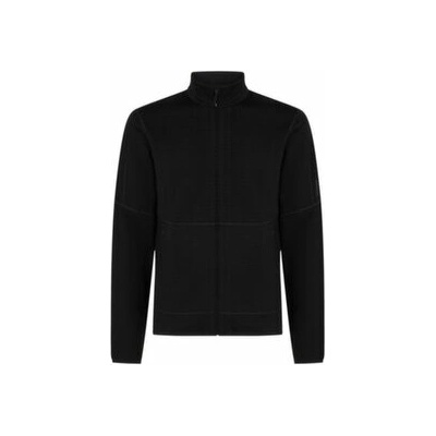Icebreaker Merino 400 RealFleece Descender LS Zip Men čierna