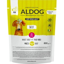 ALDOG Adult Monoprotein Mini Beef & Rice 0,8 kg