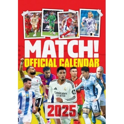 Oficiální nástěnný Match! Magazine A3 29,7 x 42 cm 2025