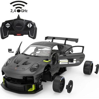 Rastar RC Porsche 911 GT2 RS Clubsport 25 šedý KIT 1:18