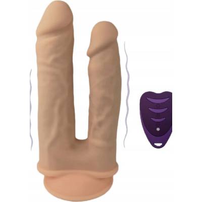 Silexd Model 1 Realistic Penis Double Penetration Vibrator Premium Silexpan Silicone Rem