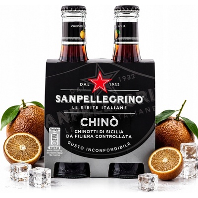 San Pellegrino Chinotto 4 x 200 ml