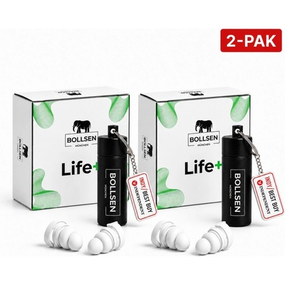 Bollsen HP-010 Špunty do uší, protihlukové zátkové chrániče sluchu