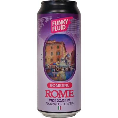 Funky Fluid Boarding: Rome 500 ml 6,2% (plech)