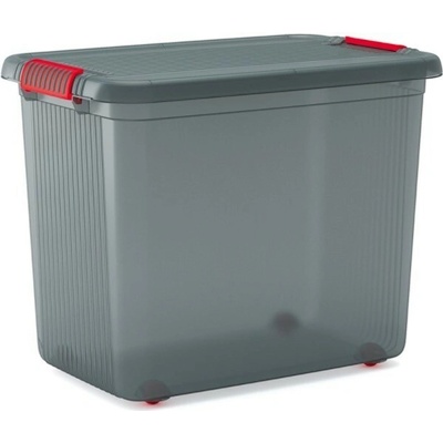 Keter Plastový úložný box K-Latch XXL 69 l, 59 x 39 x 45 cm, sivý