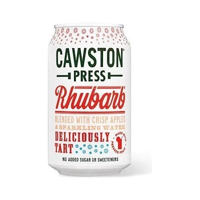 Cawston sycený nápoj s příchutí jablek hroznů a rebarbory 330 ml