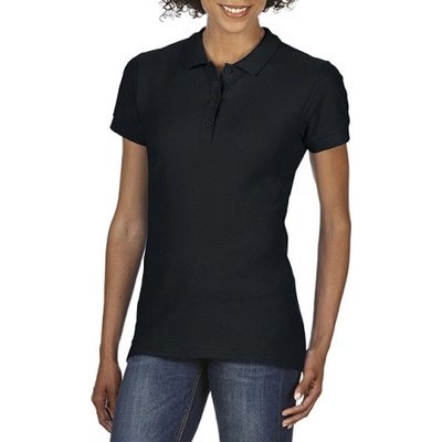 Gildan Dámska polokošeľa G64800L Black