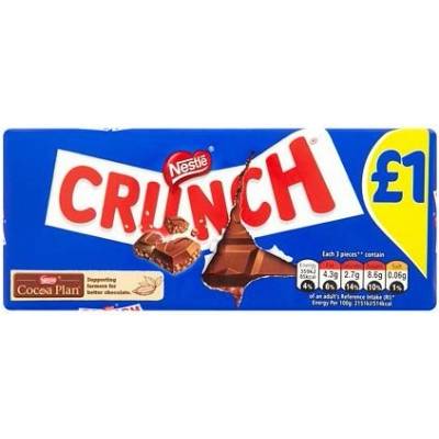 Nestlé Crunch Milk Chocolate 16 x 100 g