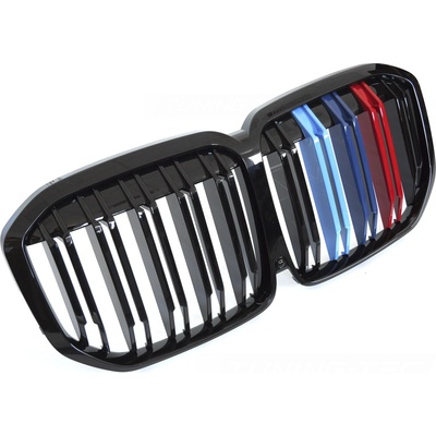 Predná maska BMW X7 G07 18-22 Sport Glossy Black Tri-Colour Double Bar