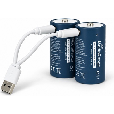 MediaRange USB-C Li-Ion 5400 mAh 2ks MRBAT169